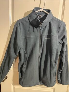 Columbia Women’s Full-Zip Fleece Jacket in Slate Blue-Grey